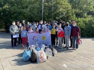 2022年的十一國慶節我們繼續做志愿活動