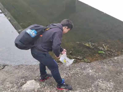迎來了春暖花開!“美境守護傳遞”奧森北園志愿服務